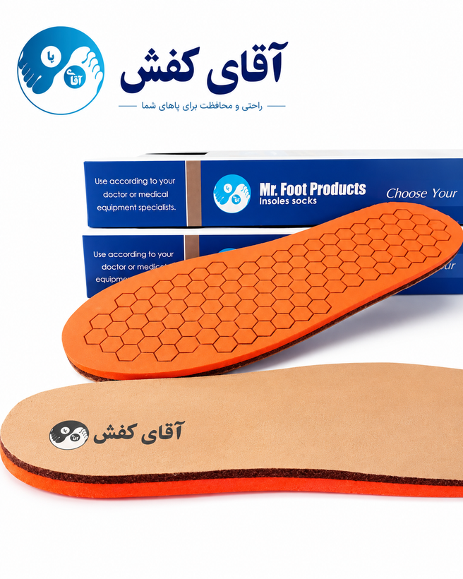 کفی طبی میخچه و پینه آقای کفش مدل Corn Relief Pro | لانه زنبوری